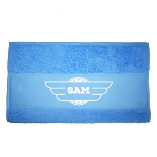 Handdoek |Blauw